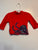 Lizens Red Rash Guard w Octopus 9-12 Months