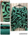 Milano woman -beautiful top Aqua black geometric blouse w kimono sleeves Women's 2X