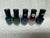 Brand New Nail polishes. Set of 5. Green has spill Green has spill on it from another bottle