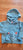 Carter's Cute Monster zip up hoodie in excellent condition 18 Months