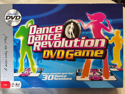 Dance Dance revolution dvd game