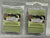 2 Brand New Wax Melts. Green Tea and Bamboo Scent 2 Brand New Wax Melts. Green Tea and Bamboo Scent