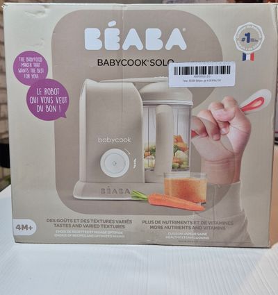 Brand New Beaba Baby Food Maker 4 in 1 Color Clay French Steamer and Cooker Retails for $129