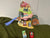 Vtech Bluey and Bingos house with 4 cars