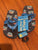 Brand new boys flip-flops size 5/6 fish with snork  5 (Toddler)