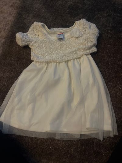 White holiday dress  12 Months