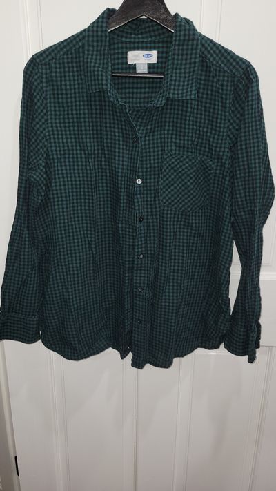 old navy LS button down Women's - L