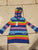 The Children's Place BNWT Multicolored Hooded Knit Long Sleeve 6-9 Months