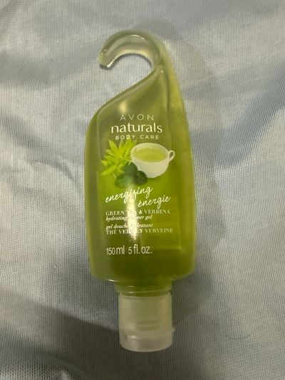 Avon 5 ounce green tea and verbena shower gel