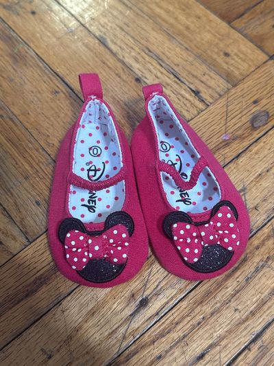 Disney Minnie Maryjane shoes girls sz 0  0 (Infant Shoe)