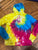 San Francisco tie dye hoody sweatshirt  Women's - M