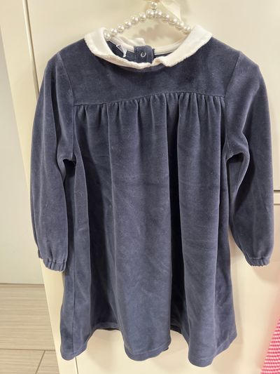Petit bateau Velour dress , so beautiful 2T