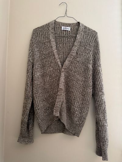 Jantzen Brown Knit Cardigan Men's - L