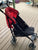NA Red and black collapsible umbrella stroller