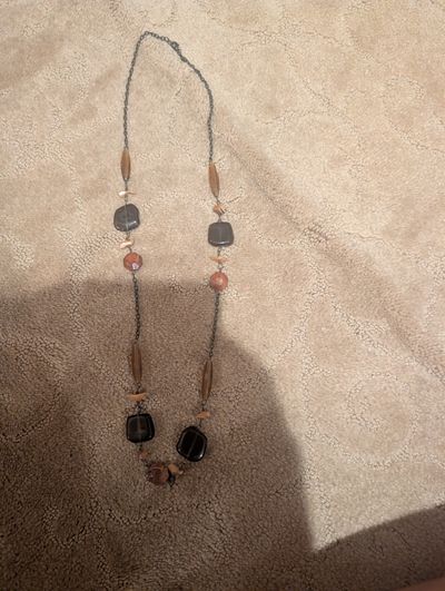 Brown necklace