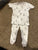 Carters two piece pajama set Pants and short sleeve shirt with bunny 18 Months