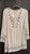 DANIEL RAINN WHITE/BLUE TOP Women's 1X
