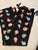 Bottom up girls - Brand new holiday fleece pjs Black with ornaments Women's - L