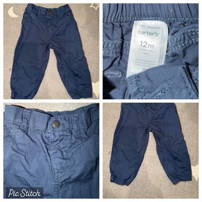 Carters Boy blue pants 12 Months