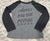 Cat & Jack Vote for the Future 3/4 sleeve shirt, size 6/7 6T/6