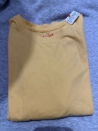 Cat and Jack Yellow Long Sleeve Top  6T/6