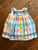 Gap rainbow gingham dress  6-12 Months