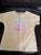 385 Kids Yellow Be Kind Shine Smile SS Shirt 7-8