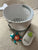 Skip hop Bark bucket like NEw with toys