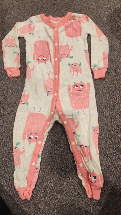 Carters Footless pajamas 2T