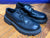 Black chunky heeled shoes women  8 (Adult)