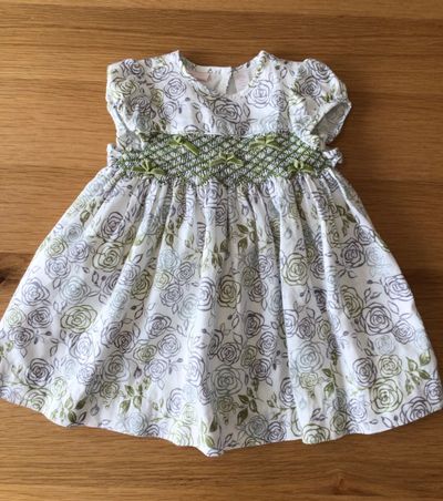 First Impressions smocked dress  18 Months