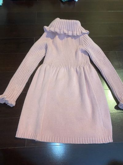 Rachel zoe Pink sweater dress size 5/6 5T/5