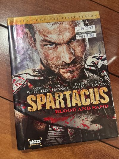 Spartacus first season DVD set