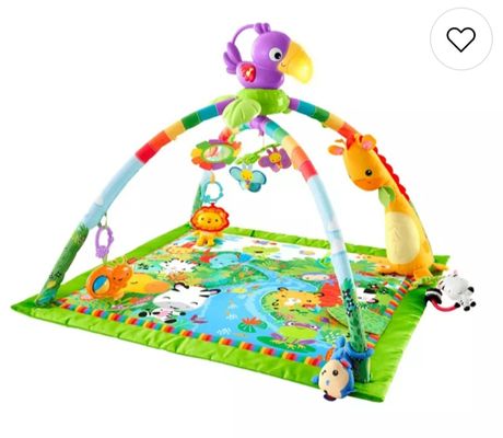 NEW FISHER PRICE RAINFOREST MUSICAL PLAYMAT
