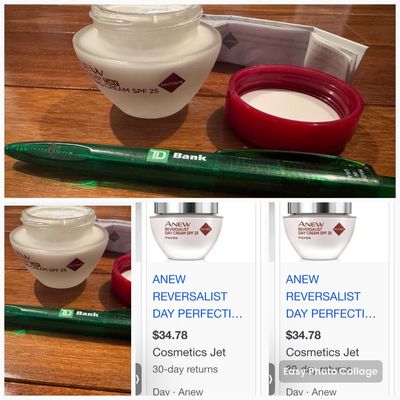 Brand new Avon anew perfecting cream day with SPF Protective layer has never been removed from inside has manual