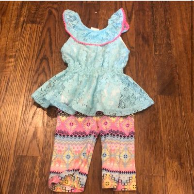 Little lass 18 months two piece set 18 Months