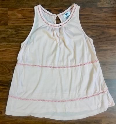 Old Navy Pink tank top Junior M - 4