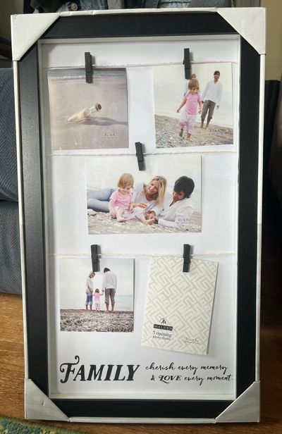 NEW Malden 5 opening photo frame 12x20in. brand new in box