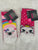 4 Pairs Brand New Girls Animal Socks Size 11-3 4 Pairs Brand New Girls Animal Socks Size 11-3