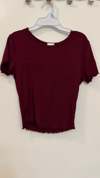 Destined Burgundy blouse Women's - S