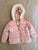Just one you by carters Winter jacket - pink and white 3T