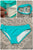 NWOT Womens size M aqua swim bottoms Women's - M