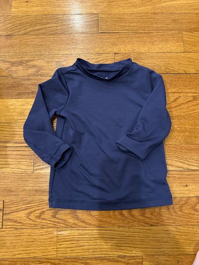 Cat & Jack rash guard navy long sleeve rash guard 18 Months
