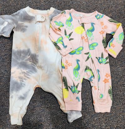 Carters NB footless sleepers 0-3 Months