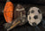 Sports Time NEW- Soccer, Basketball, & Football Set w/Pump