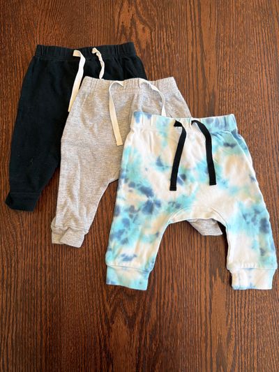 Pant 3 pack  0-3 Months