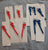 Melody NEW great for goody bags 10 wrench pens 5 each blue and orange