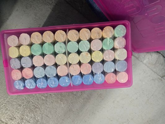 sealed sidewalk chalk