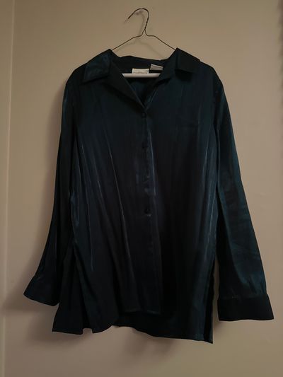 Jacklyn Smith 8 Green Dress Top Women's - M