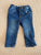 Old navy jeans straight leg  12-18 Months